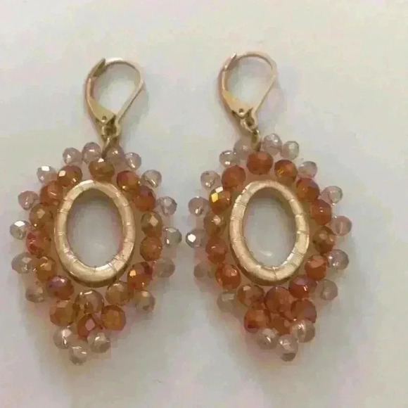 Lonna & Lilly new Gold Tone Open Oval Earrings - Picture 7 of 8